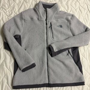 Mens XL north face fleece jacket been worn once